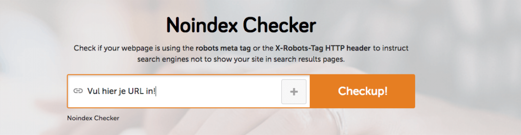 Noindex checker seositecheckup