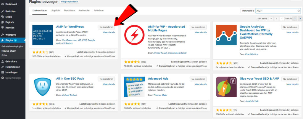 AMP for WordPress plugin