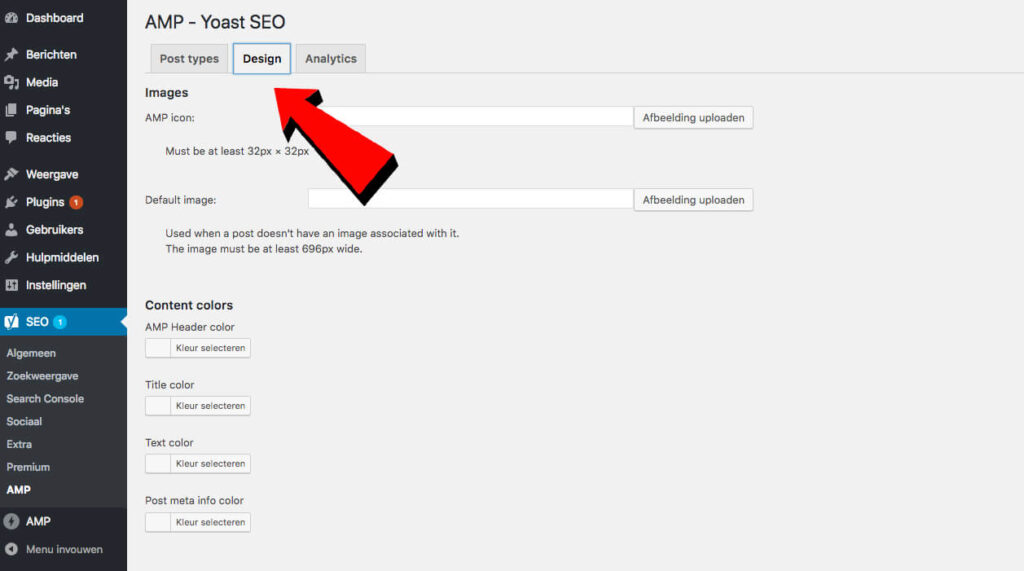 Yoast SEO AMP Design