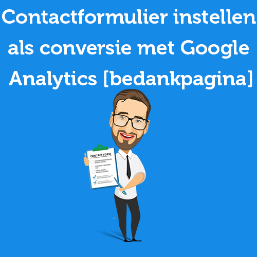 Setting contact form as conversion with Google Analytics [thank you page]