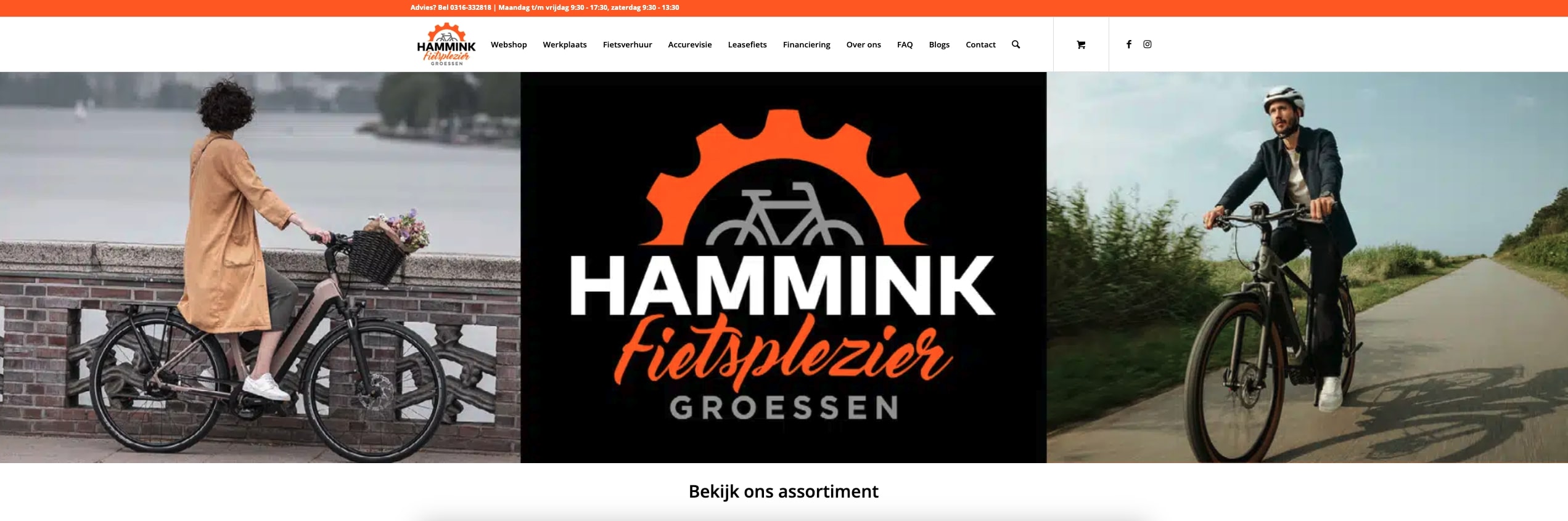 customer story Hammink Fietsplezier