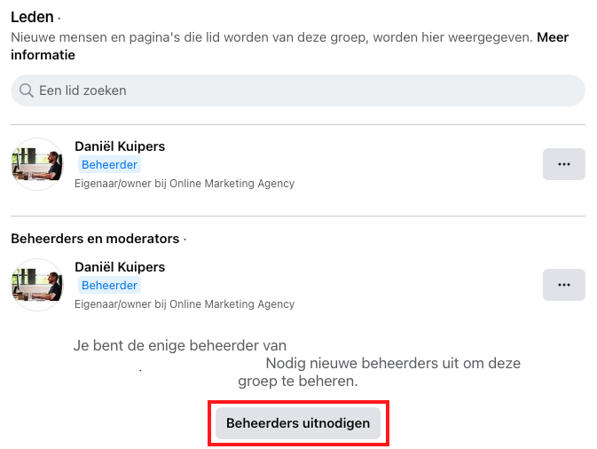 Facebook-beheerders-groepen-uitnodigen