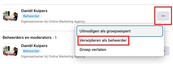 Facebook-beheerders-groepen-verwijderen