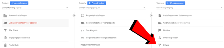 IP address filter at display level