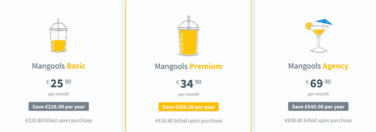 Mangools prices and packages