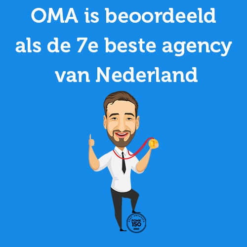 OMA Has been rated the 7th best agency in the Netherlands