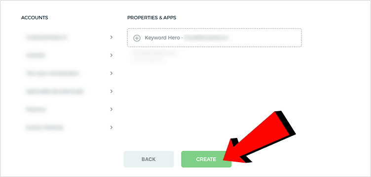 property creation converting keywords