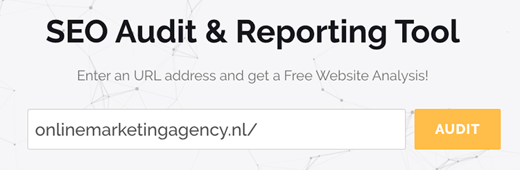 SEO audit and reporting tool